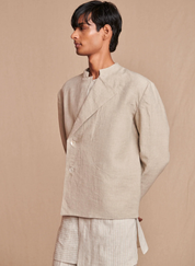 Linen Bandhgala Jacket