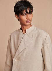 Linen Bandhgala Jacket