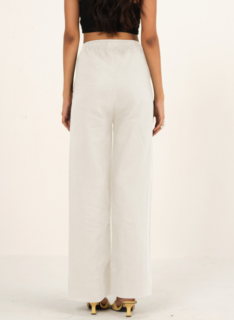 Linen Drawstring Pants