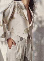 Live Leafy Jacket Set