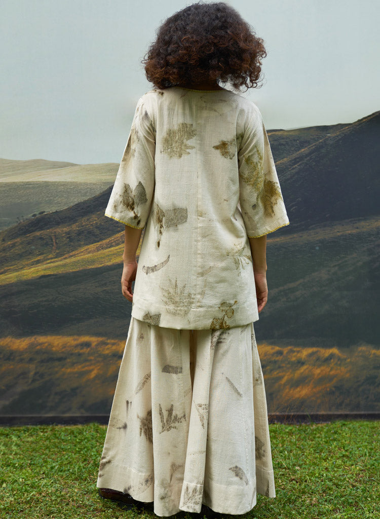 Live Leafy Kurta Set