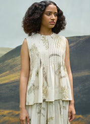 Live Leafy Pintucks Top Set