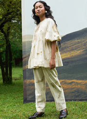 Live Leafy Pintucks Top Set