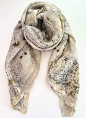 Lost in Forest Silk Scarf