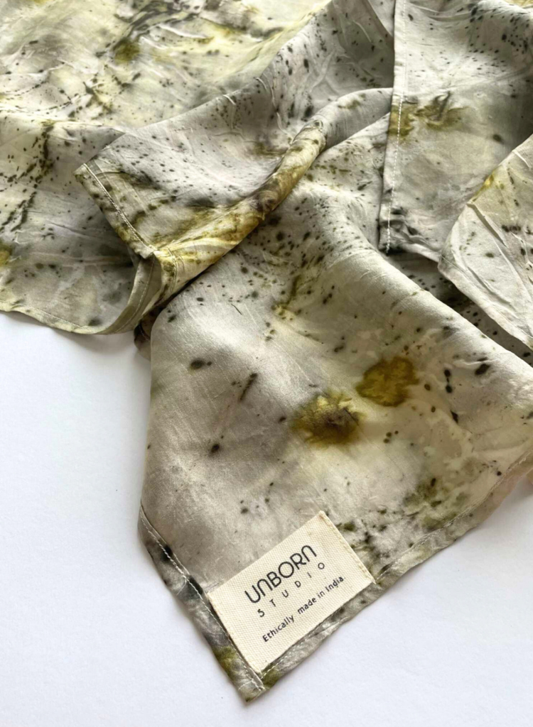 Lost in Forest Silk Scarf