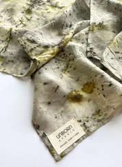 Lost in Forest Silk Scarf