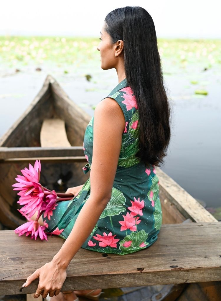 Lotus Blazer Dress Set