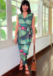 Lotus Blazer Dress Set