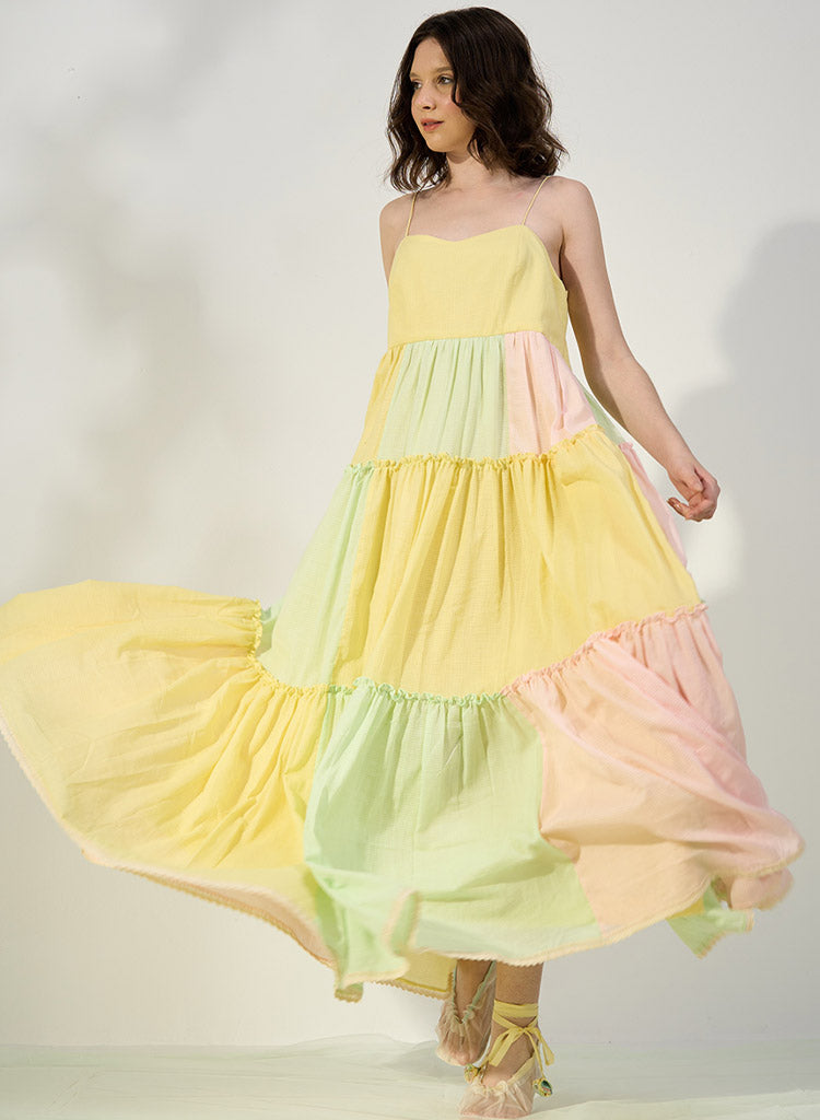 Macaron Maxi Dress