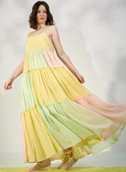 Macaron Maxi Dress