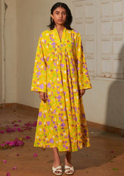 Madeleine Lemon Fleur Dress