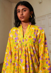 Madeleine Lemon Fleur Dress