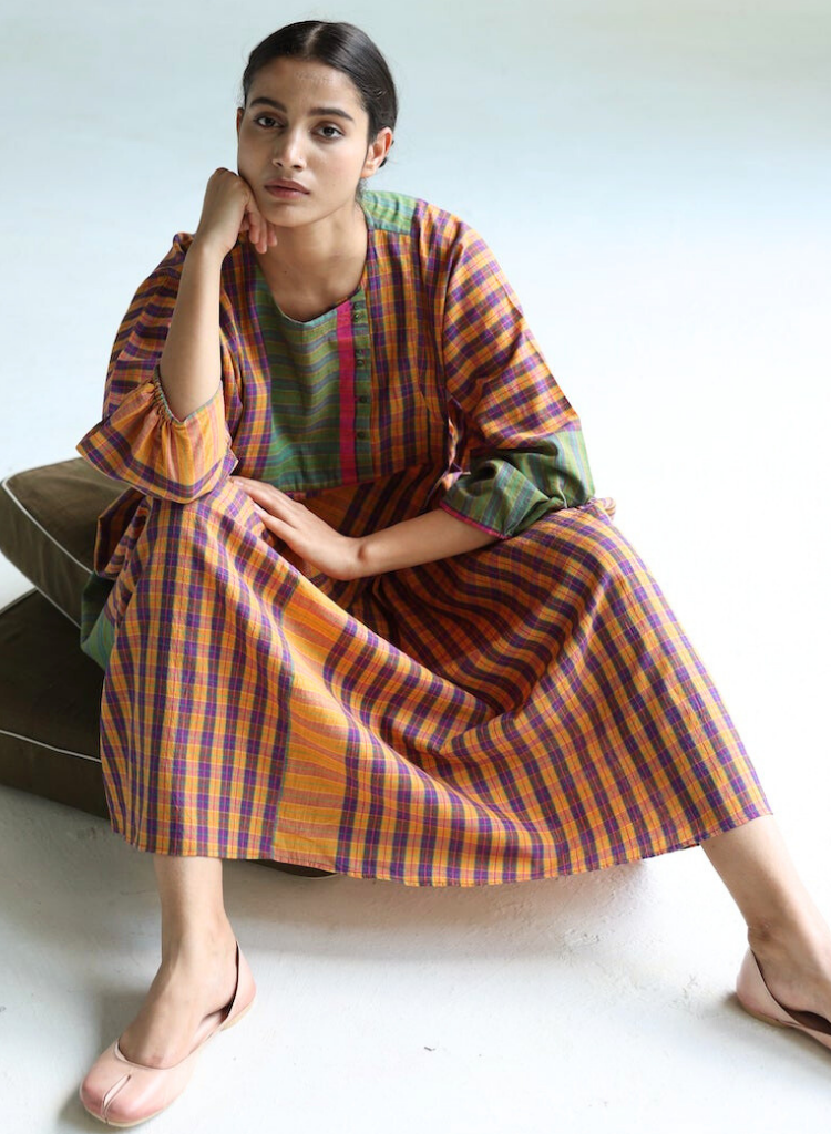 Madras Dress