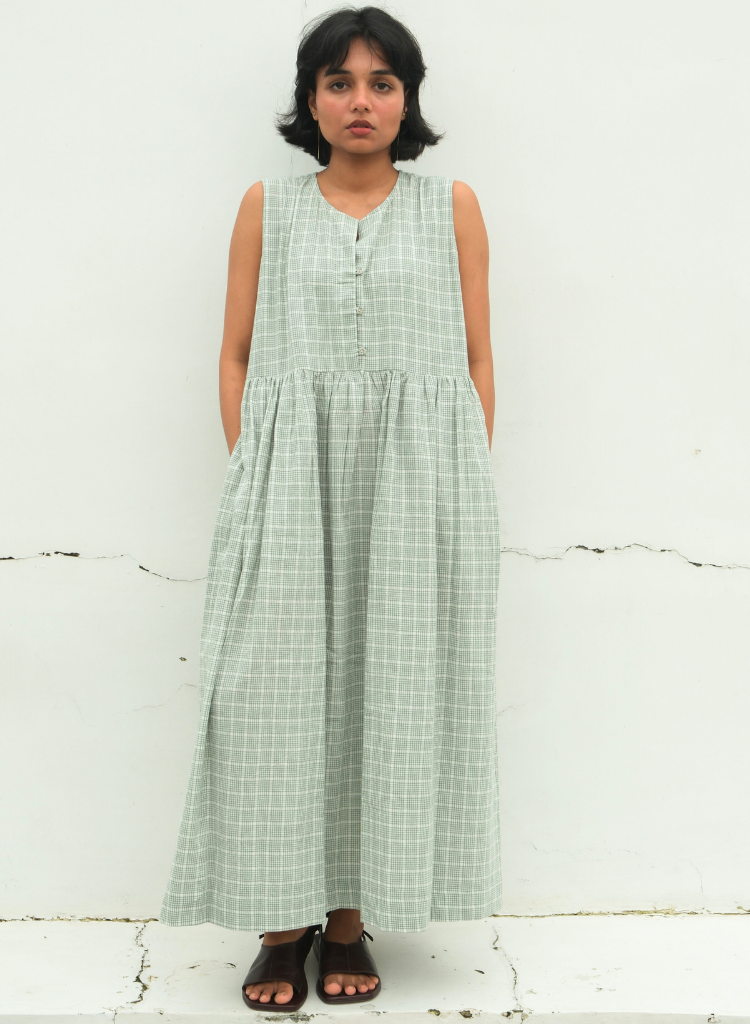 Madras Flair Dress