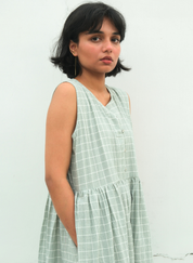 Madras Flair Dress