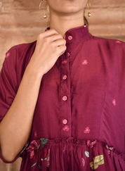 Mahogany Kurta Set