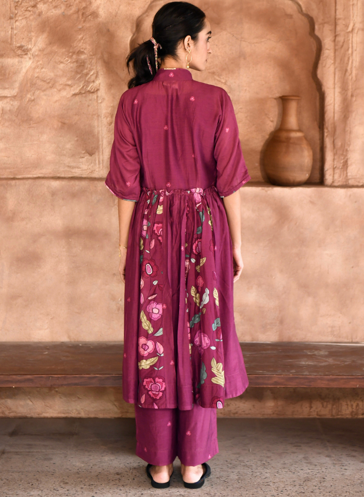 Mahogany Kurta Set