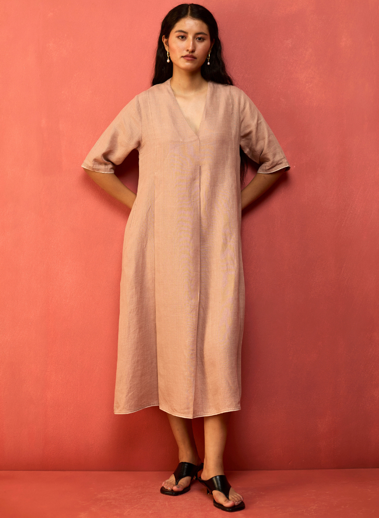 Maki Pleated Dress