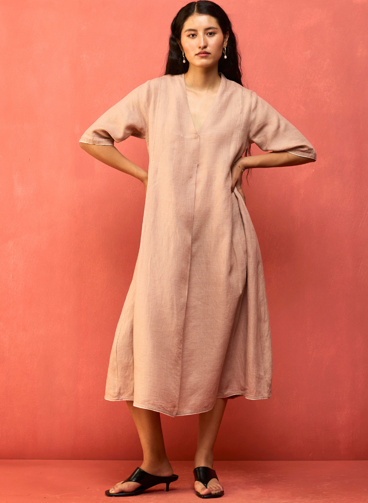 Maki Pleated Dress