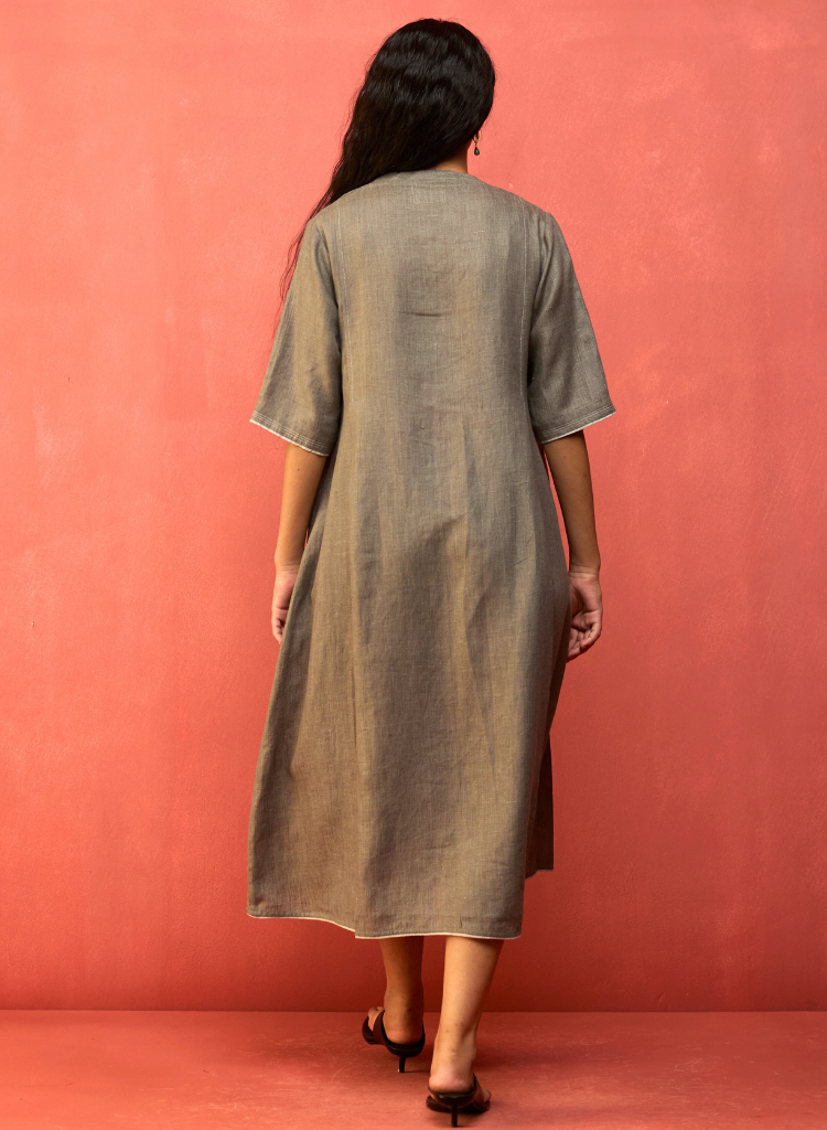 Maki Pleated Dress