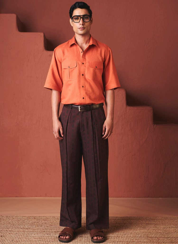 Marigold Flap Pocket Shirt