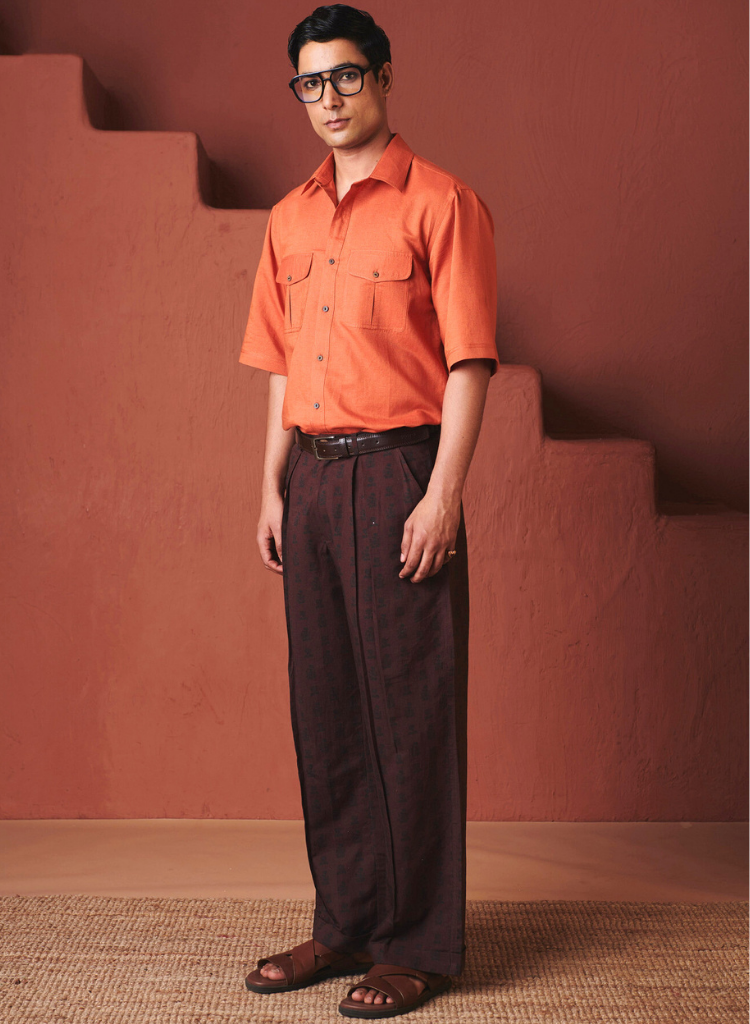 Marigold Flap Pocket Shirt