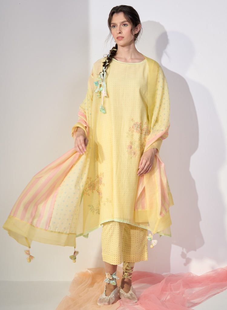 Marigold Kimono Kurta