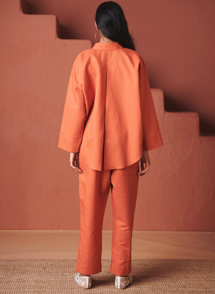 Marigold Flared Shirt