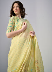 Marigold Saree