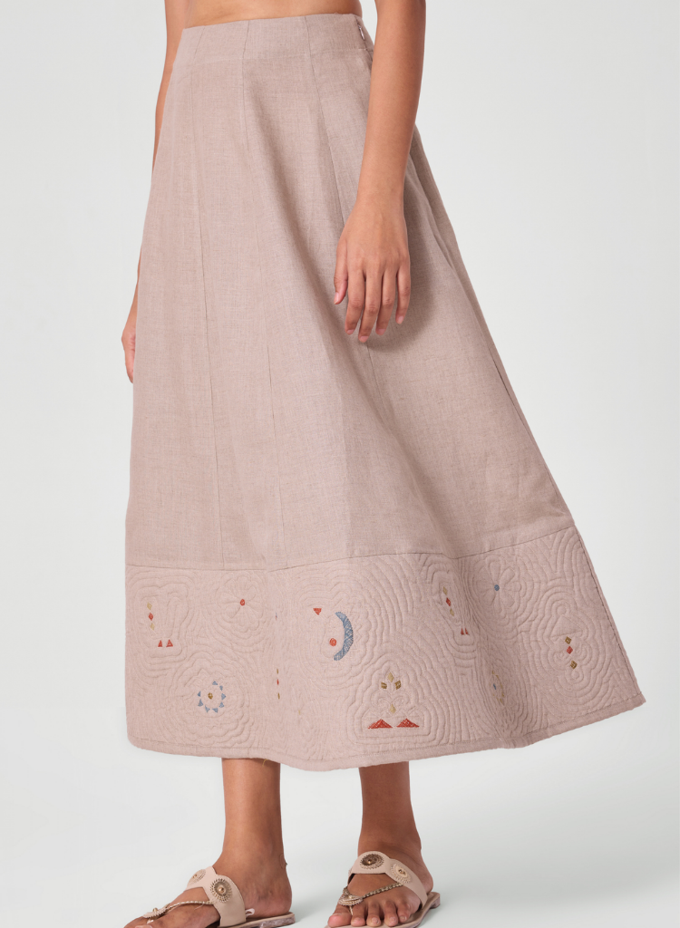 Marner Embroidered Skirt