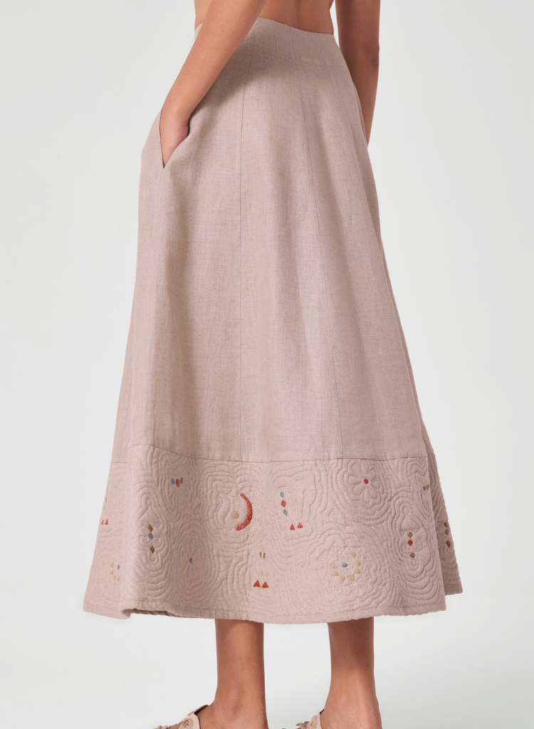 Marner Embroidered Skirt