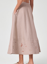 Marner Embroidered Skirt