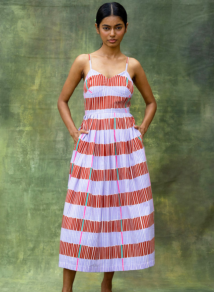 Mary Striped Dress