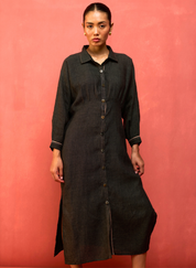 Masaru Buttoned Dress