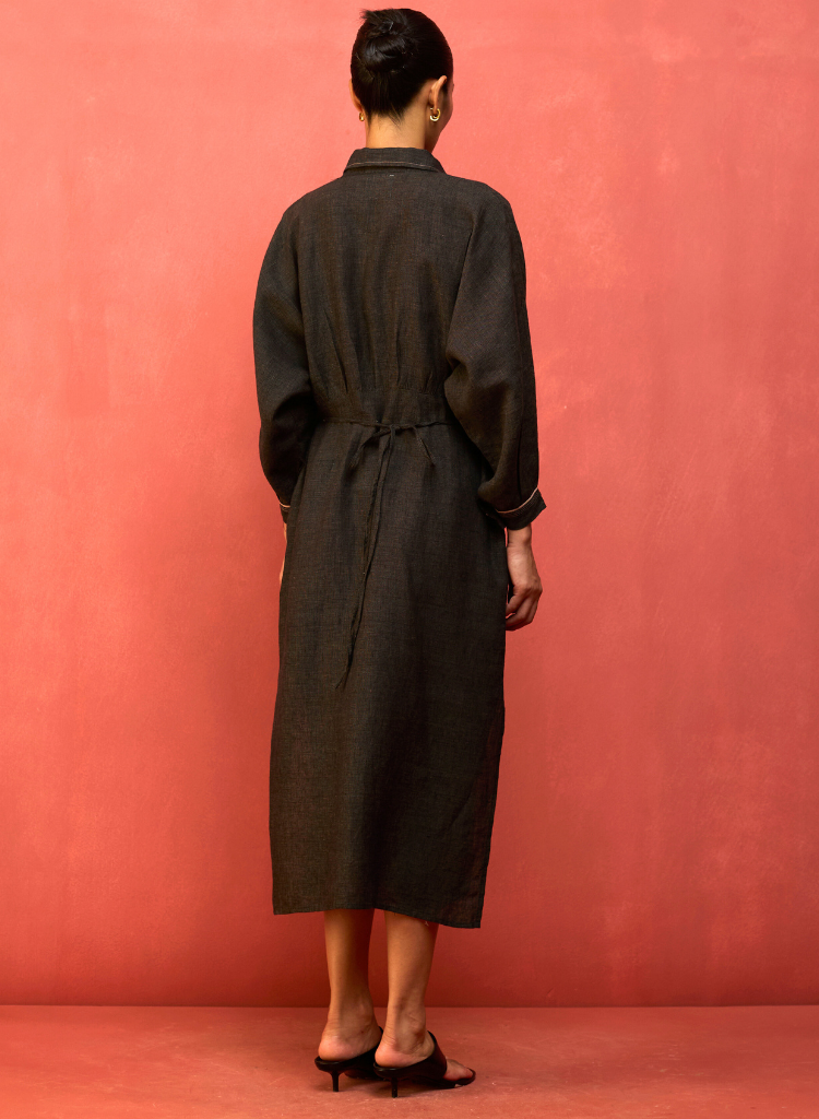 Masaru Buttoned Dress