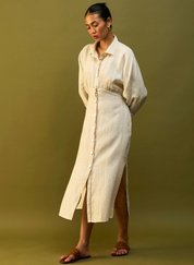 Masaru Buttoned Dress