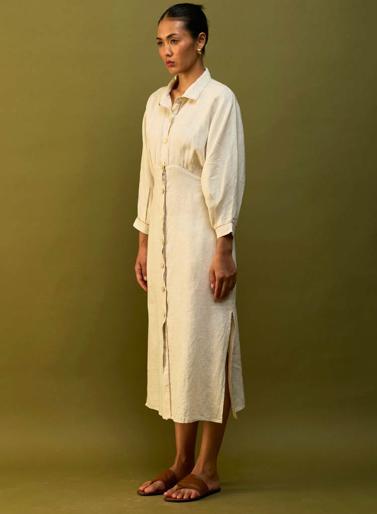 Masaru Buttoned Dress