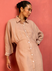 Masaru Buttoned Dress