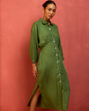 Masaru Buttoned Dress