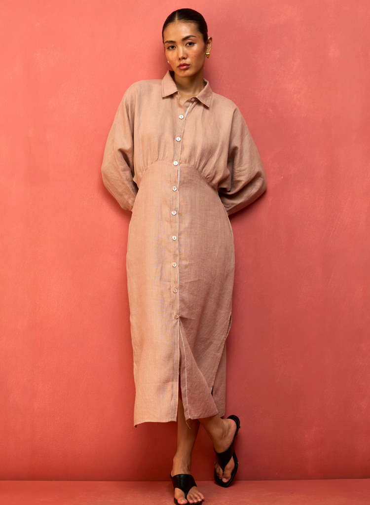 Masaru Buttoned Dress