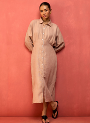 Masaru Buttoned Dress