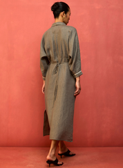 Masaru Buttoned Dress