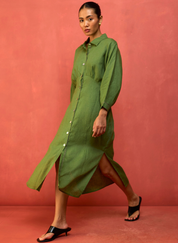 Masaru Buttoned Dress