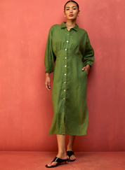 Masaru Buttoned Dress