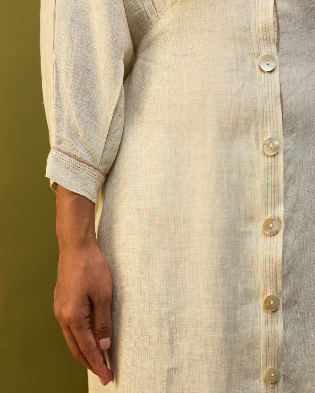 Masaru Buttoned Dress