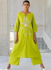 Matcha Bloom Kurta