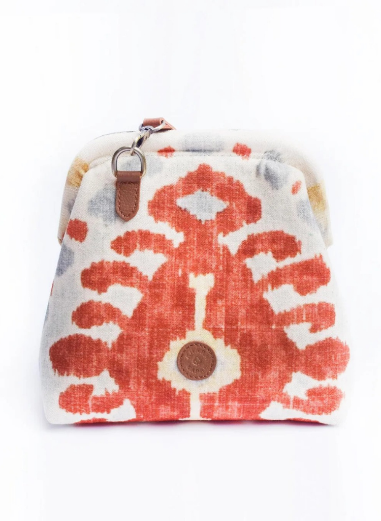 Matrix Ikat Clutch