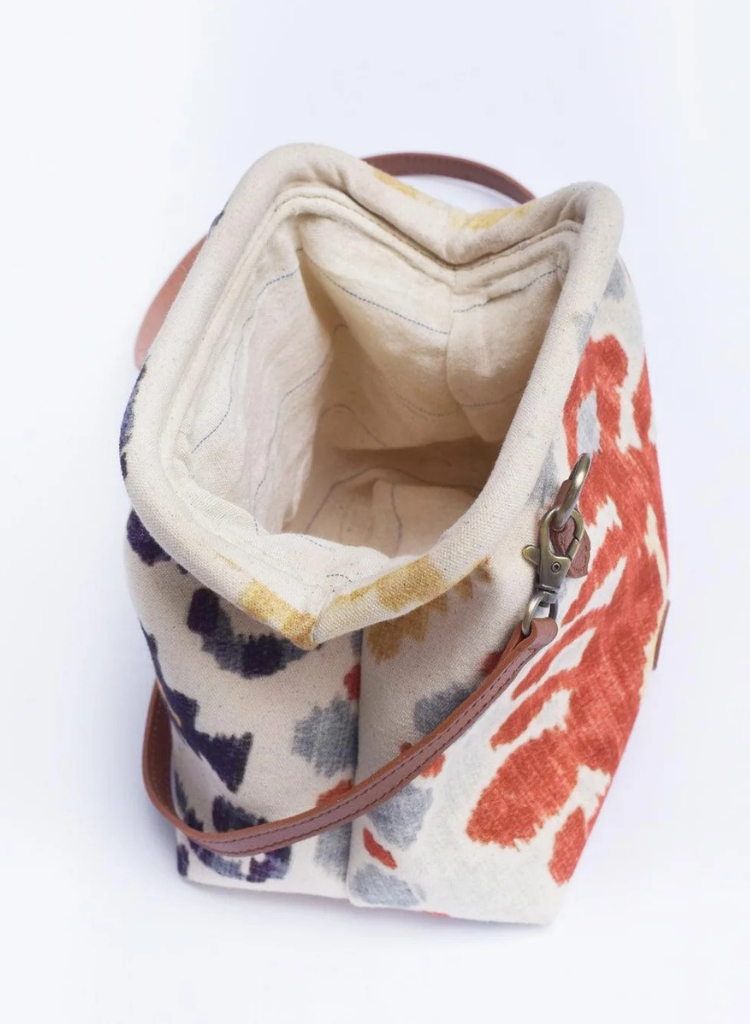 Matrix Ikat Clutch