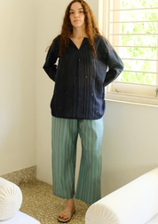 Maya Jamdani Top