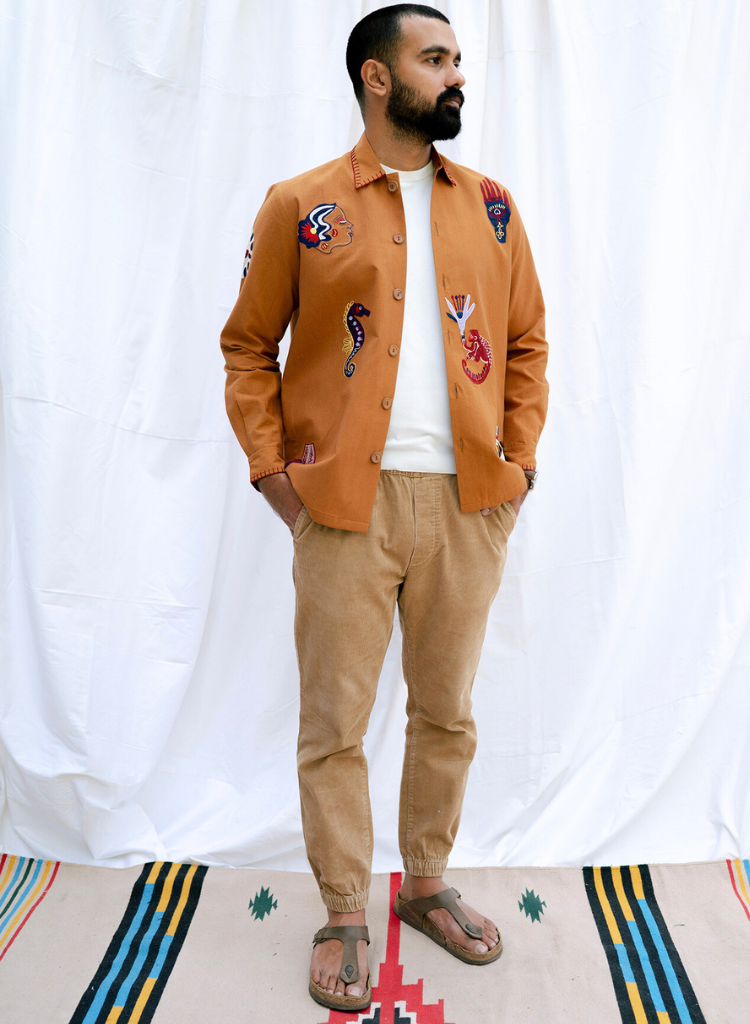 Mayan Appliqué Jacket